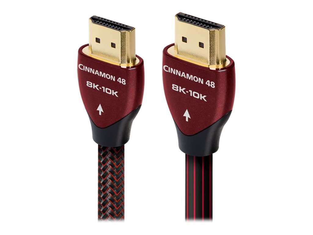 Audioquest Cinnamon HDMI 48 Cable - High Speed 4K 8K HDR 48Gbps with Ethernet & ARC - Perfect for Home Theater, Gaming & 4K/8K TV Setup