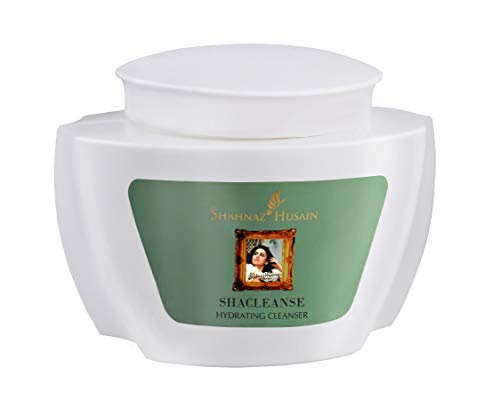 Shahnaz Husain Shacleanse Herbal Ayurvedic Hydrating Cleanser for All Skin Types - 17.5 oz / 500 g Salon Size with International Packaging | Gentle Face Wash for Dry, Oily & Sensitive Skin | Daily Cleansing Routine & Spa Treatment at Home