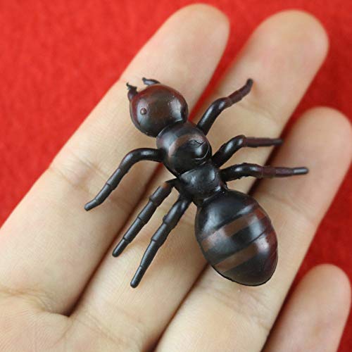 **30PCS Realistic Fake Ant Toy Set - Plastic Insect Cognitive Model for Kids, Halloween Party Decorations & Science Learning - Perfect for Educational Play, Prank Gifts & Themed Parties**