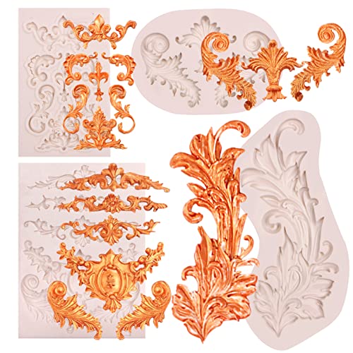 Baroque Fondant Mold (Z127)