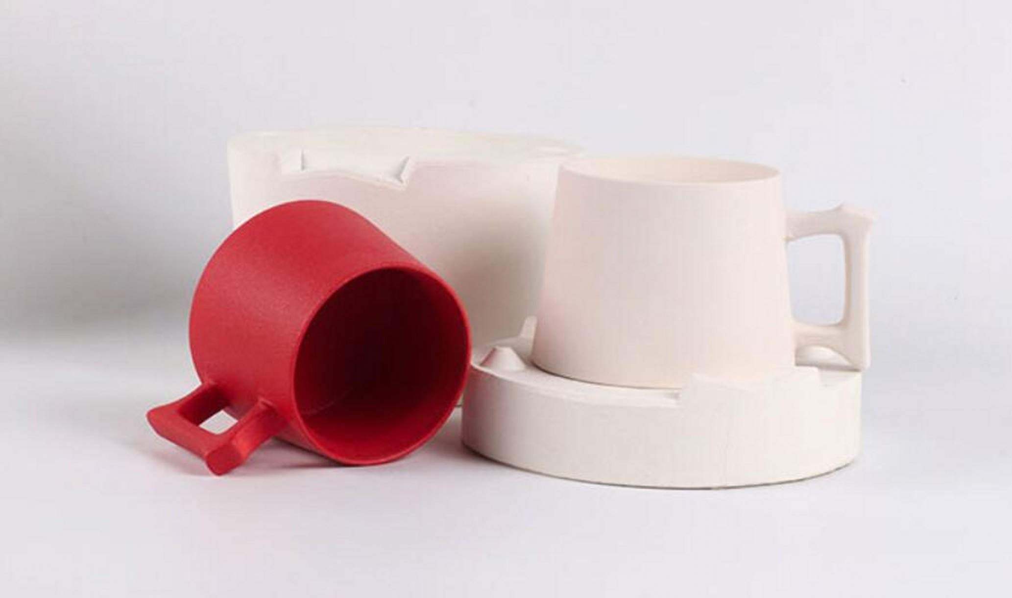 Premium Ceramic Coffee Cup Slump & Hump Mold Set - Plaster Pottery Molds for Clay Crafting - Perfect for DIY Ceramics, Home Decor & Gift Making