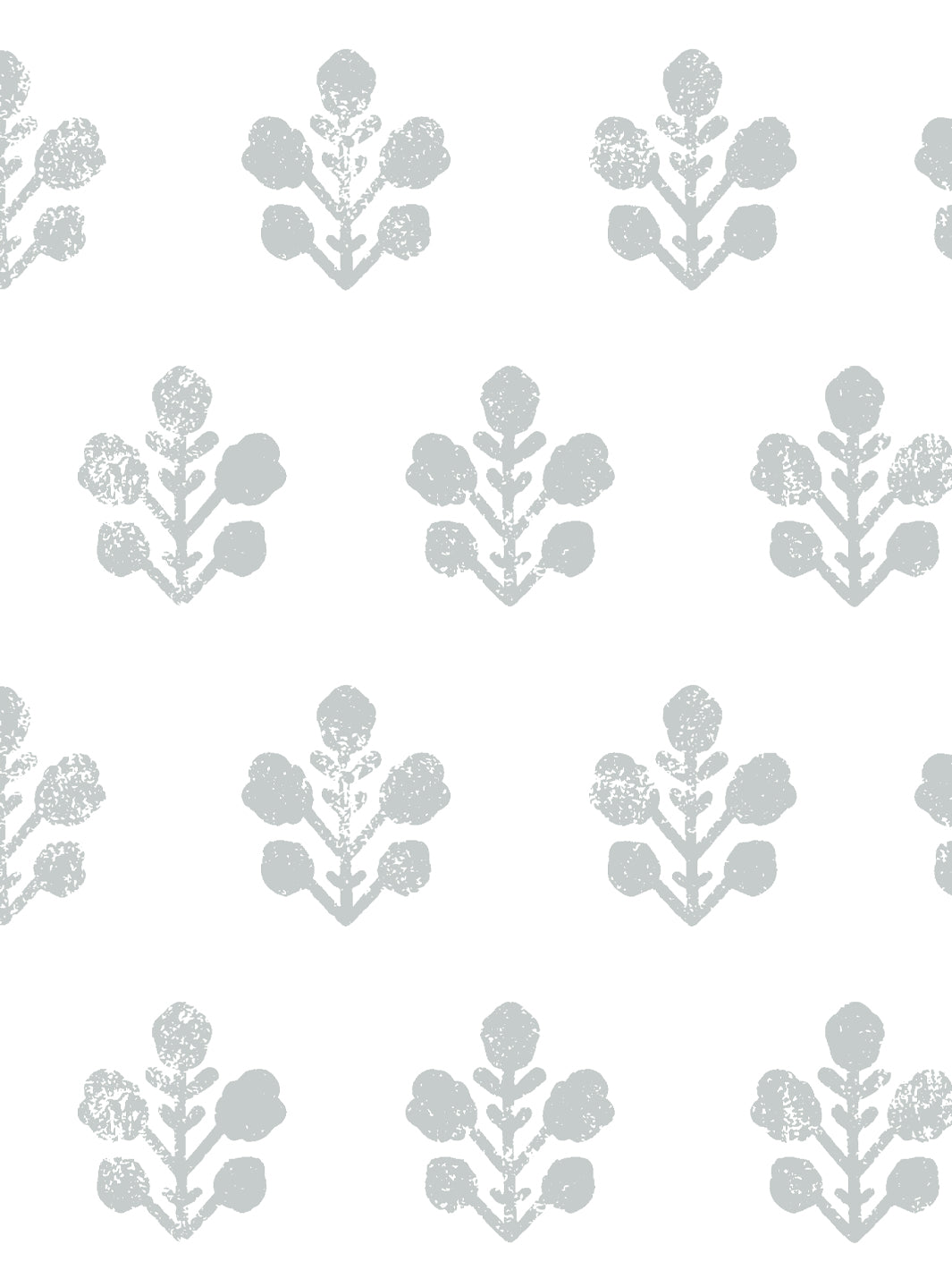 Ensley Large White Ground Wallpaper by Sugar Paper - Silver Sage | Premium Peel & Stick Wallpaper for Living Room, Bedroom & Nursery Decor