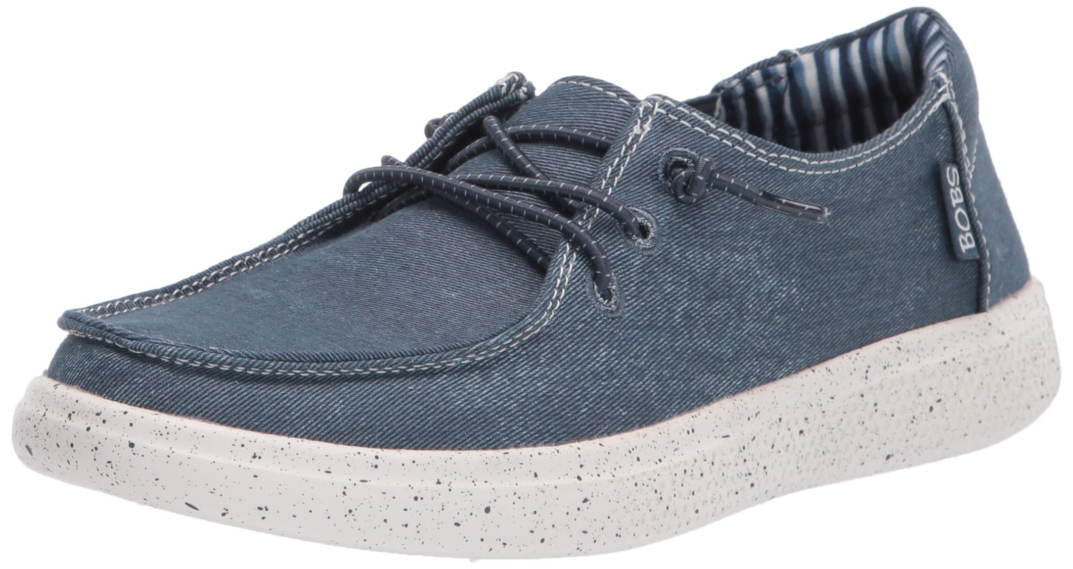 Skechers Women's Bobs Skipper - Comfortable Slip-On Sneakers for Walking, Casual Wear | Lightweight & Breathable Tide Pool Design | Perfect for Work, Travel & Everyday Use