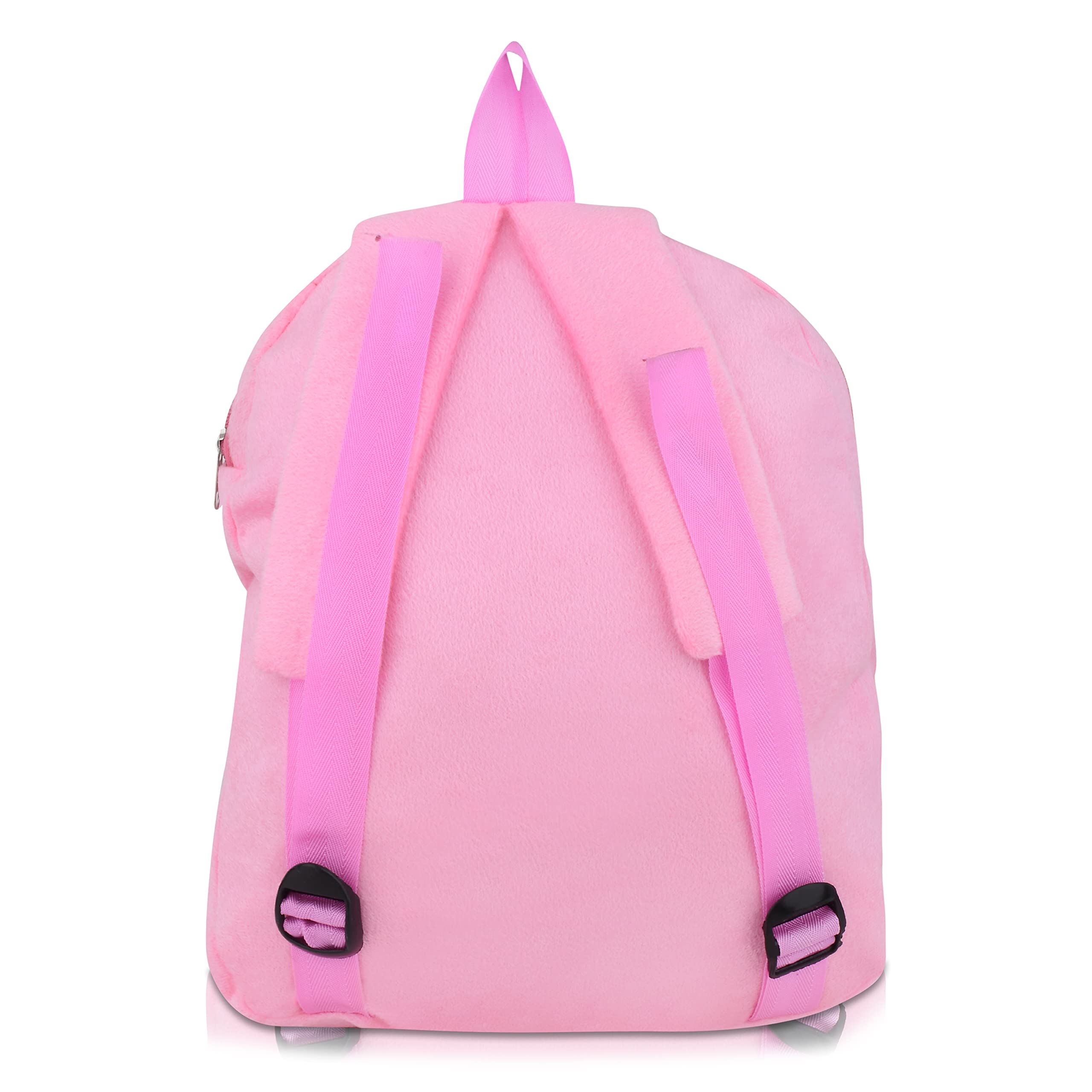SMARTOTS Cartoon Soft Toy Backpack for Kids - Cute School Bag for Boys & Girls, Lightweight & Durable, Perfect for Nursery, UKG, LKG Students - Ideal Birthday Gift & Daily Use for School, Travel & Playtime