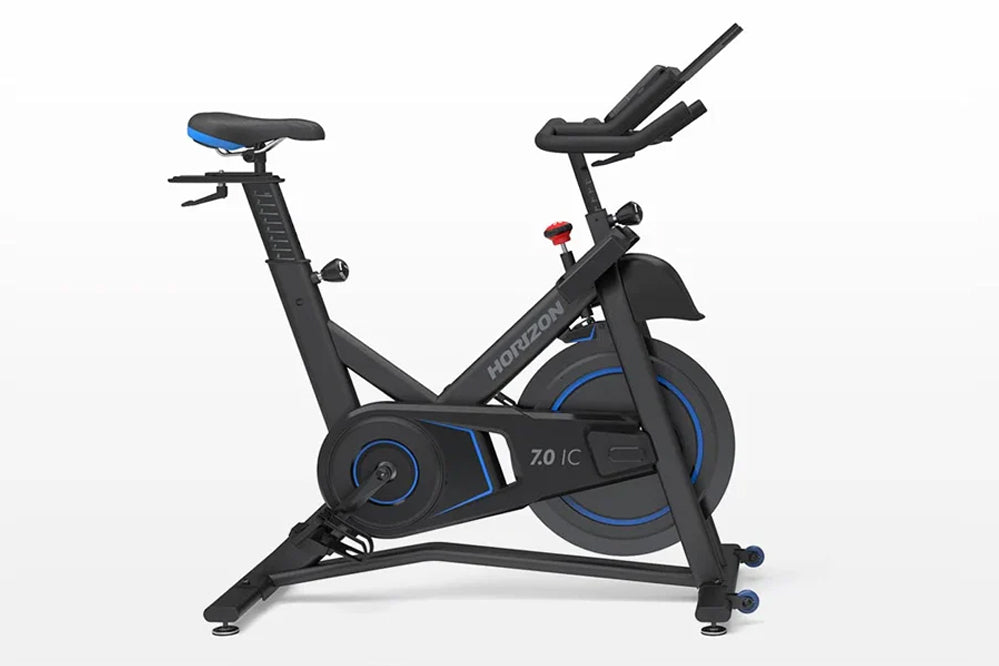 Horizon 7.0 IC Indoor Cycling Bike - Premium Home Exercise Bike for Cardio & Strength Training - Perfect for Home Gym, Apartment Workouts & Fitness Enthusiasts