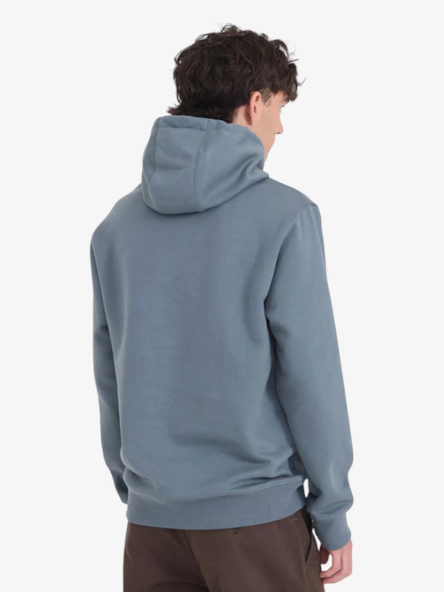 Vans Classic Arch Logo Hoodie - Blue Gray Pullover Sweatshirt for Men & Women | Casual Streetwear, Loungewear, and Everyday Comfort