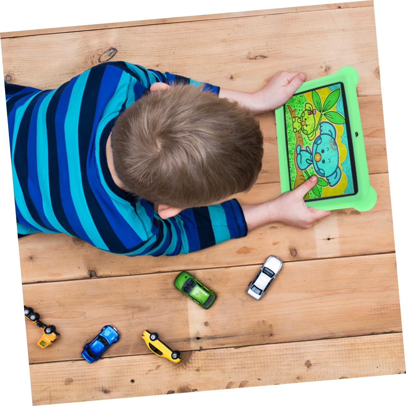Artibetter 2-Pack Kids Tablet Stand with WiFi - Durable Non-Slip Mat for Children's iPads & Tablets - Perfect for Home, School & Travel Use