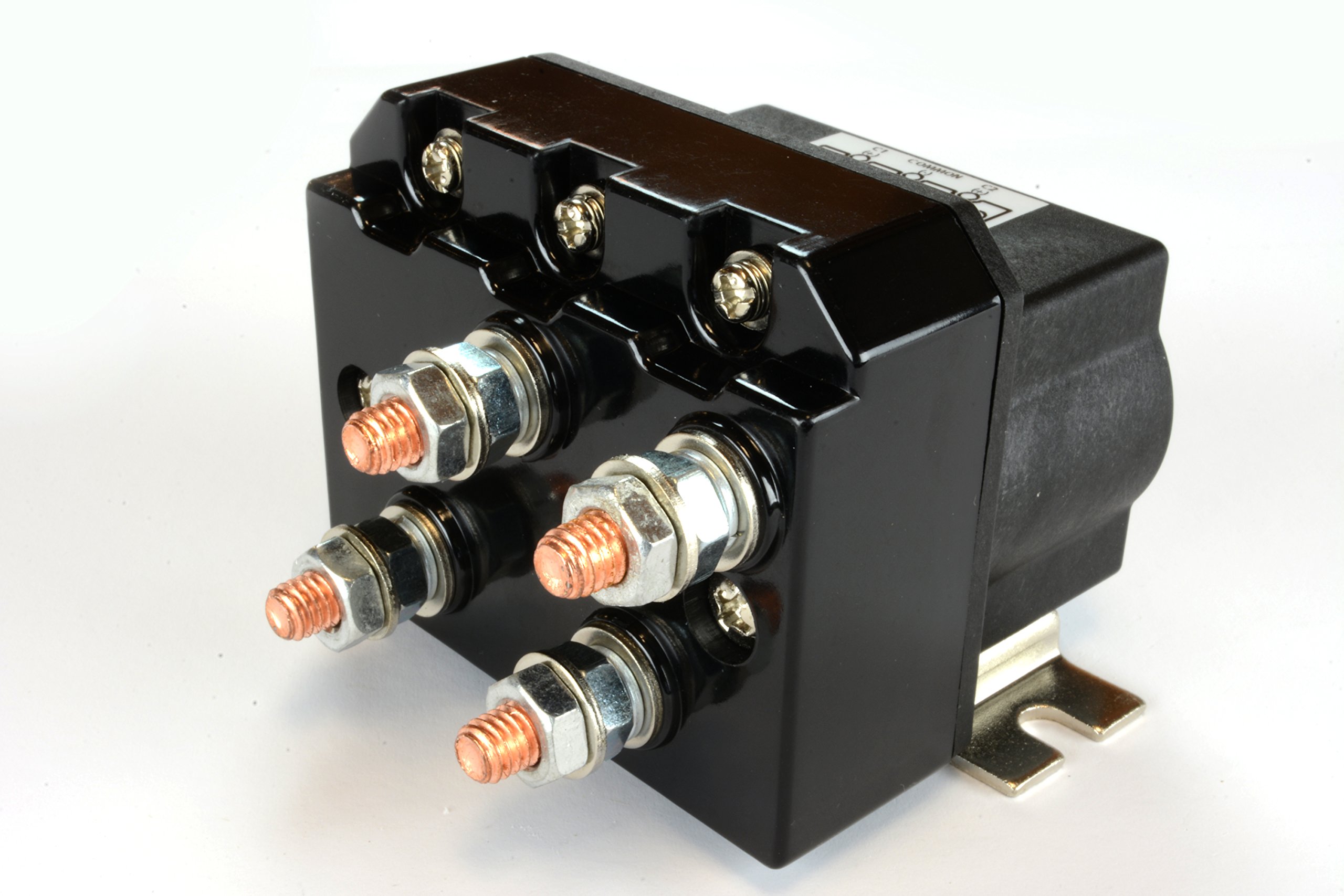 TEMCo 4-Pack 250 Amp DC Winch Motor Reversing Solenoid Relay Switch - 12V Heavy Duty Contactor with 5 Year Warranty - Perfect for Off-Road Vehicles, ATVs, Boats & Industrial Equipment