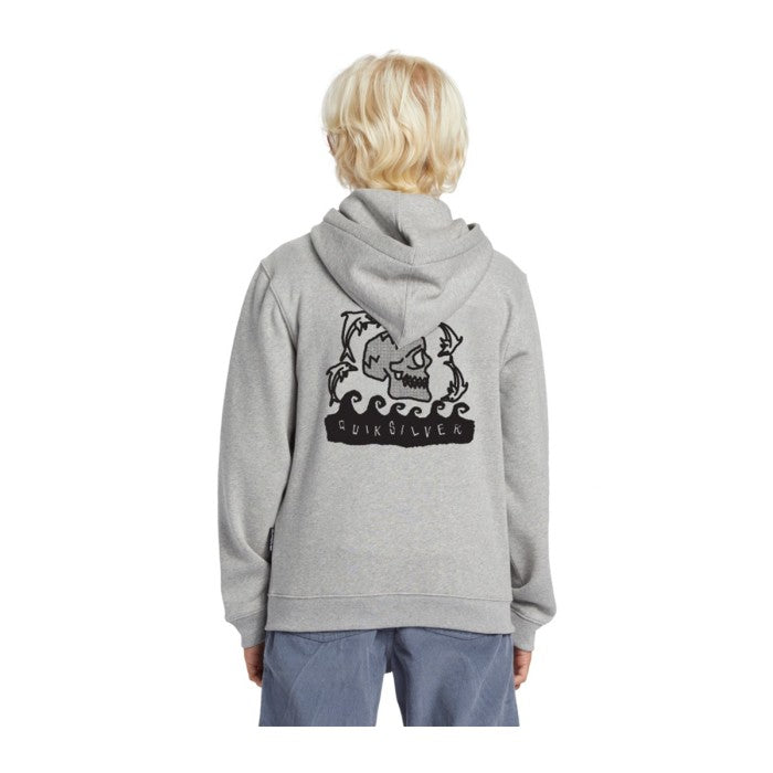 Quiksilver Kids' Graphic Hoodie - Soft Cotton Pullover for Boys & Girls - Perfect for School, Play & Outdoor Adventures