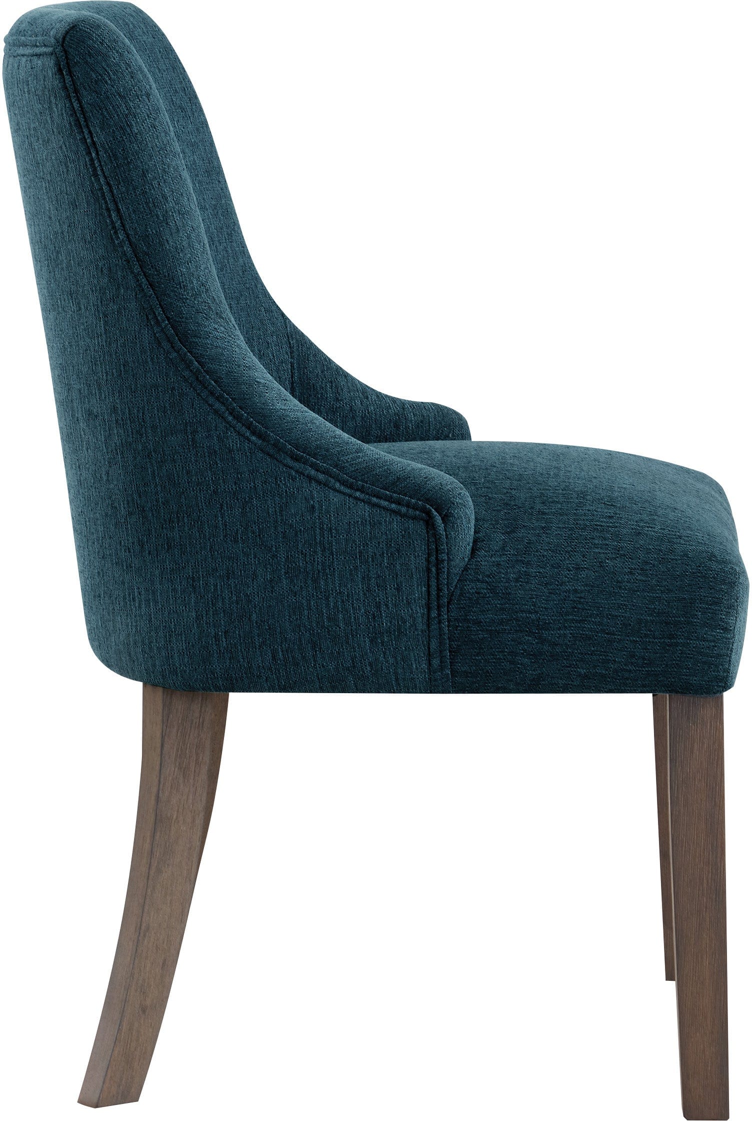 Office Star Leona Dining Chair Set of 2 - Modern Kitchen & Dining Room Chairs with Padded Seat - Perfect for Home, Office, Restaurant & Cafe Use