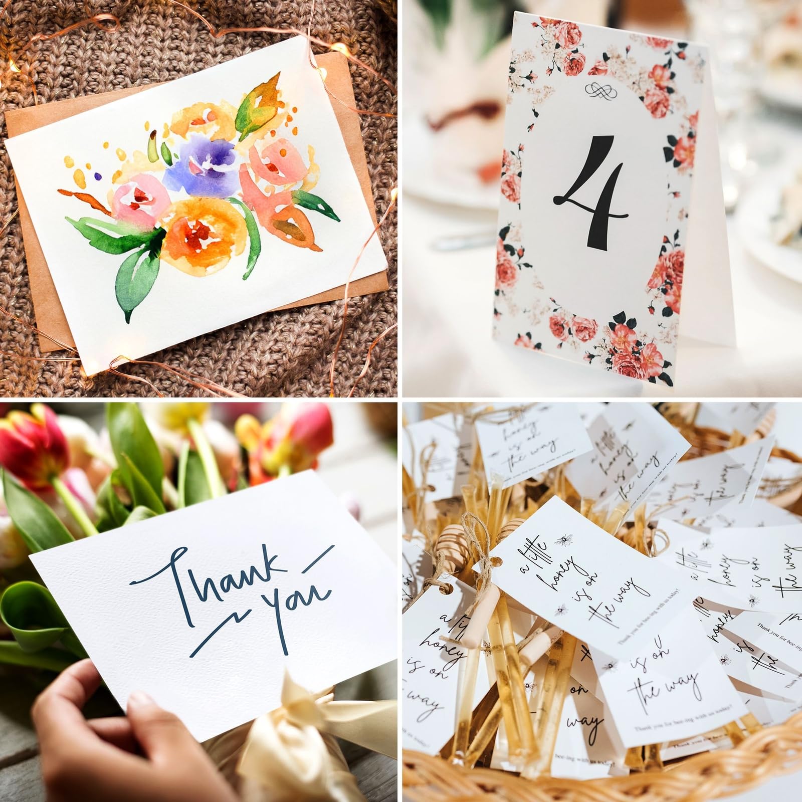 200 Pack Premium White 300 GSM / 110 lb Thick Cardstock Paper - Heavyweight Blank Cards for Wedding Invitations, DIY Crafts, Business Cards, Postcards & More (5x7 Inches) - Perfect for Printing, Scrapbooking & Professional Stationery