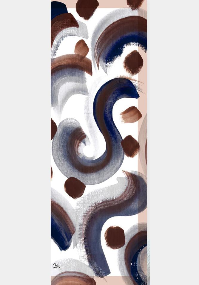 Gemena Printed Chiffon Hijab Scarf - Lightweight Muslim Headscarf for Women - Perfect for Daily Wear, Prayer & Special Occasions