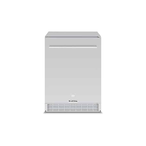 Broil King 800149 24-Inch Stainless Steel Outdoor Refrigerator - 5.5 cu ft Capacity, Built-in Fridge for Patio, Backyard, Poolside & Outdoor Kitchen Use