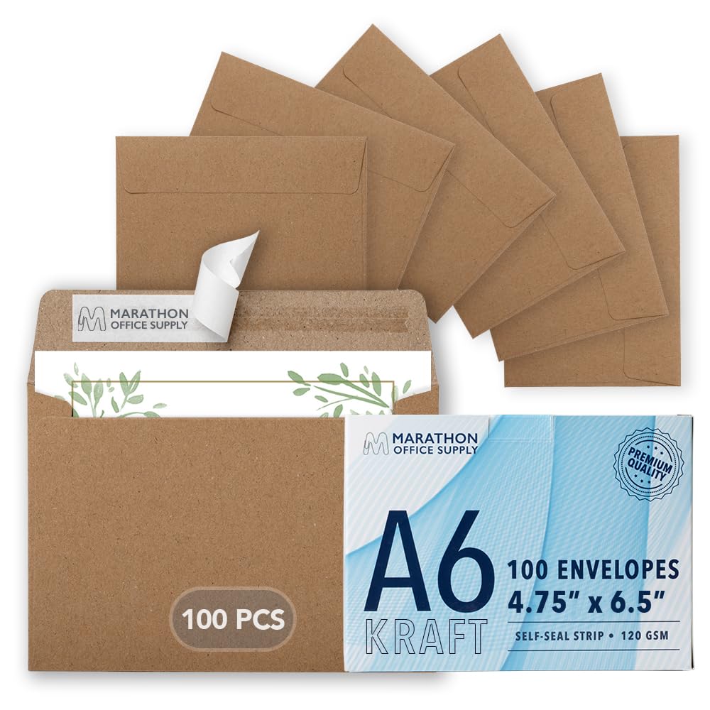 MOS A6 Invitation Envelopes – 4-3/4