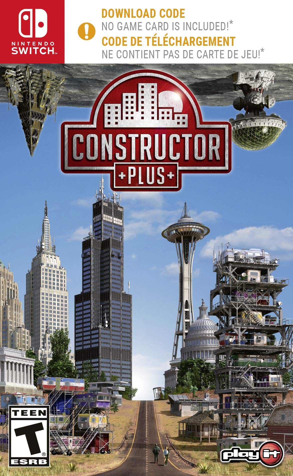 Constructor Plus - Nintendo Switch Game | Build & Manage Your Dream City | Perfect for Strategy & Simulation Fans