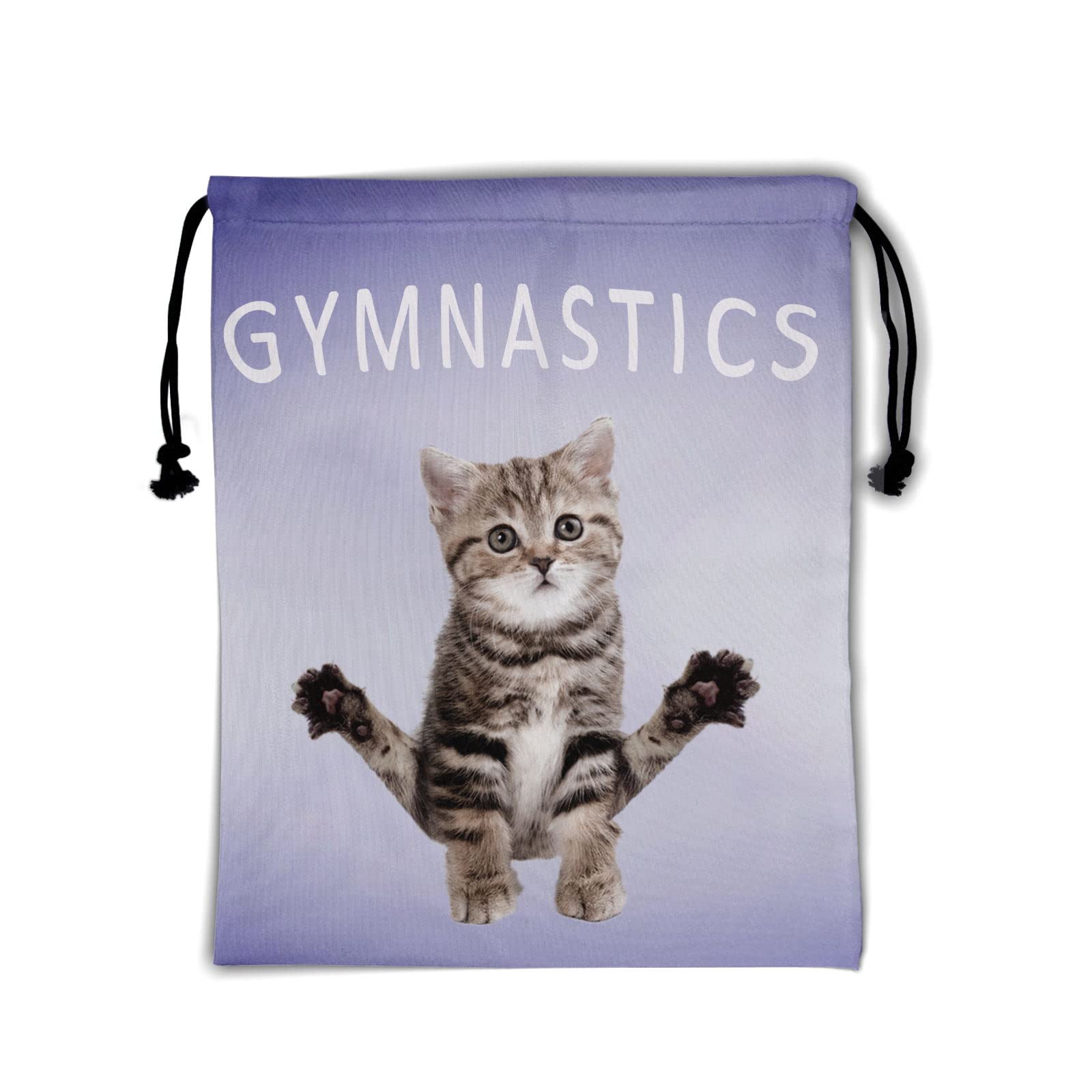 Nerxy Leaf Grip Bags for Gymnastics - Tropical Leaves Design Drawstring Storage Pouch for Gymnastics Equipment, Yoga Mats & Sports Gear - Perfect for Gym, Dance Practice & Travel Organization