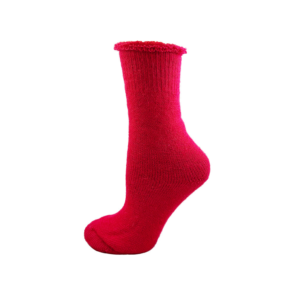 Soft & Warm Women's Mohair Wool Socks - Cozy Winter Knit Socks for Women - Perfect for Cold Weather, Hiking & Home Comfort