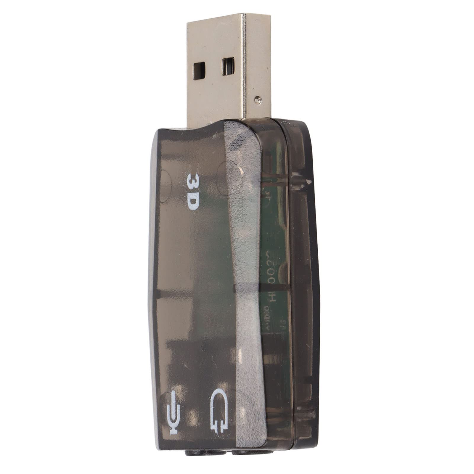 Premium USB External Sound Card Adapter for Laptop - High-Quality Audio Converter with Noise Reduction | Perfect for Online Meetings, Gaming & Music Streaming