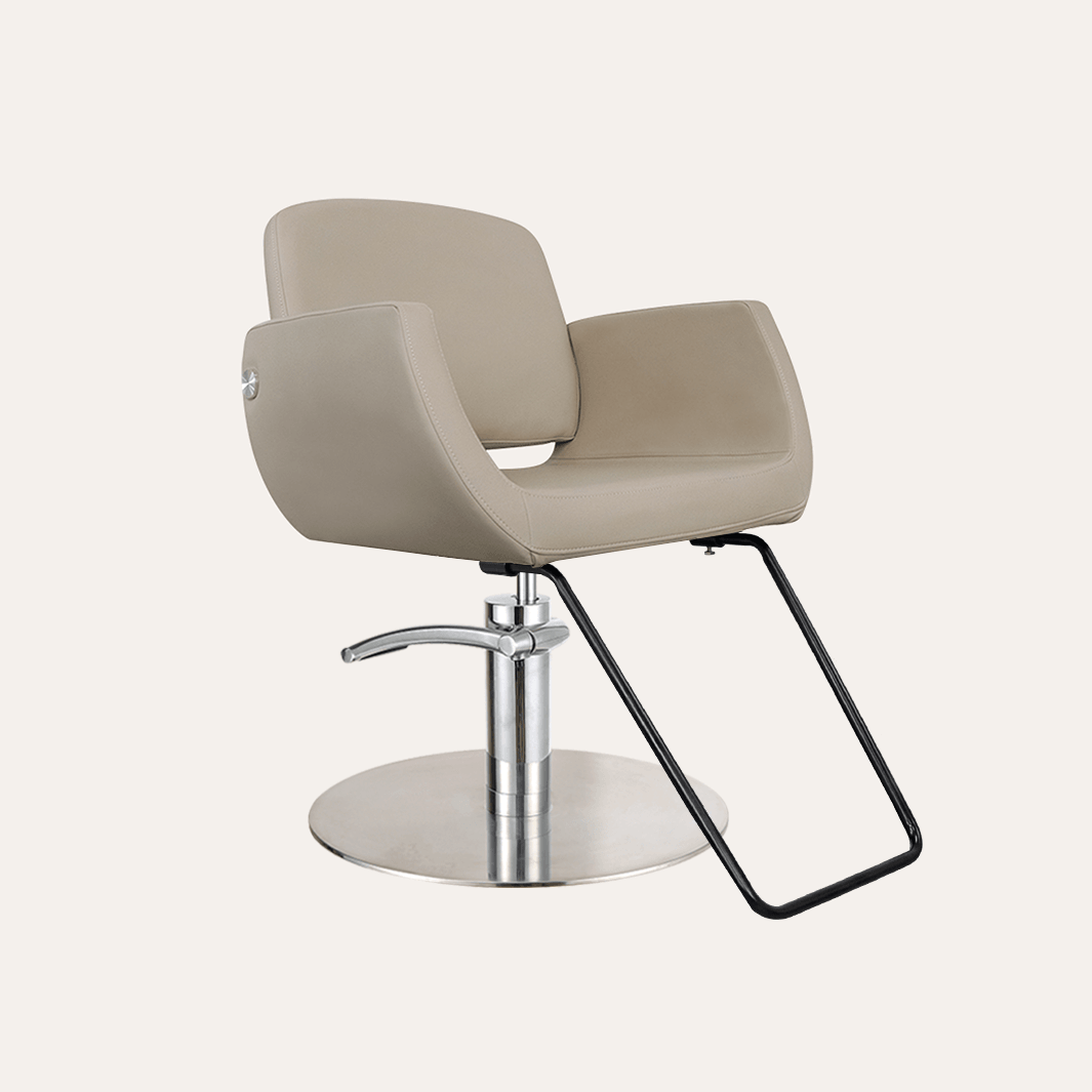 Professional Denver Salon Chair for Hair Styling & Barbering - Heavy Duty Hydraulic Beauty Salon Chair with Adjustable Height & Swivel Base - Perfect for Hair Salons, Barber Shops & Home Use
