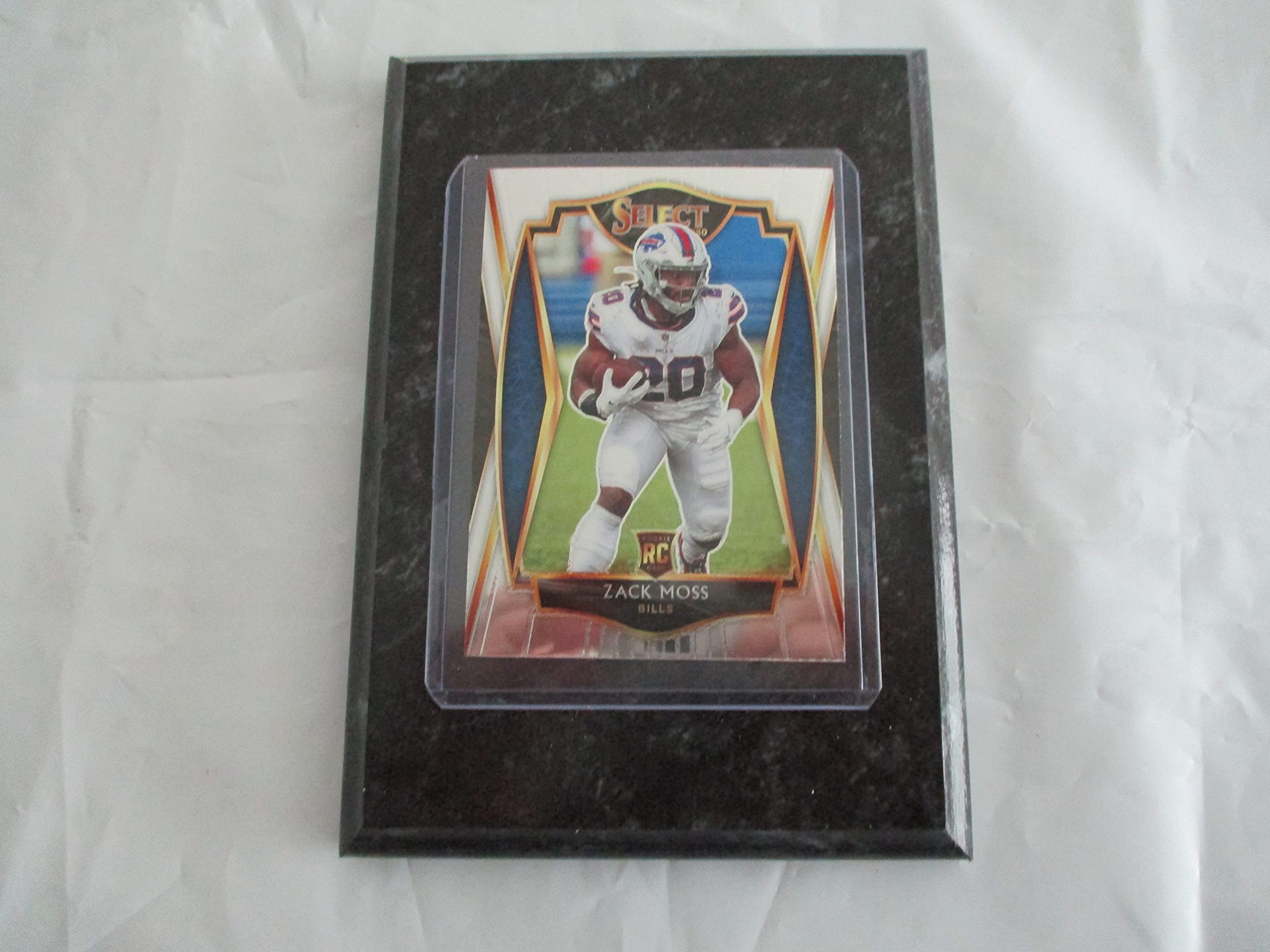 ZACK MOSS BUFFALO BILLS 2020 NFL PANINI PRIZM SELECT FOOTBALL ROOKIE CARD - 4