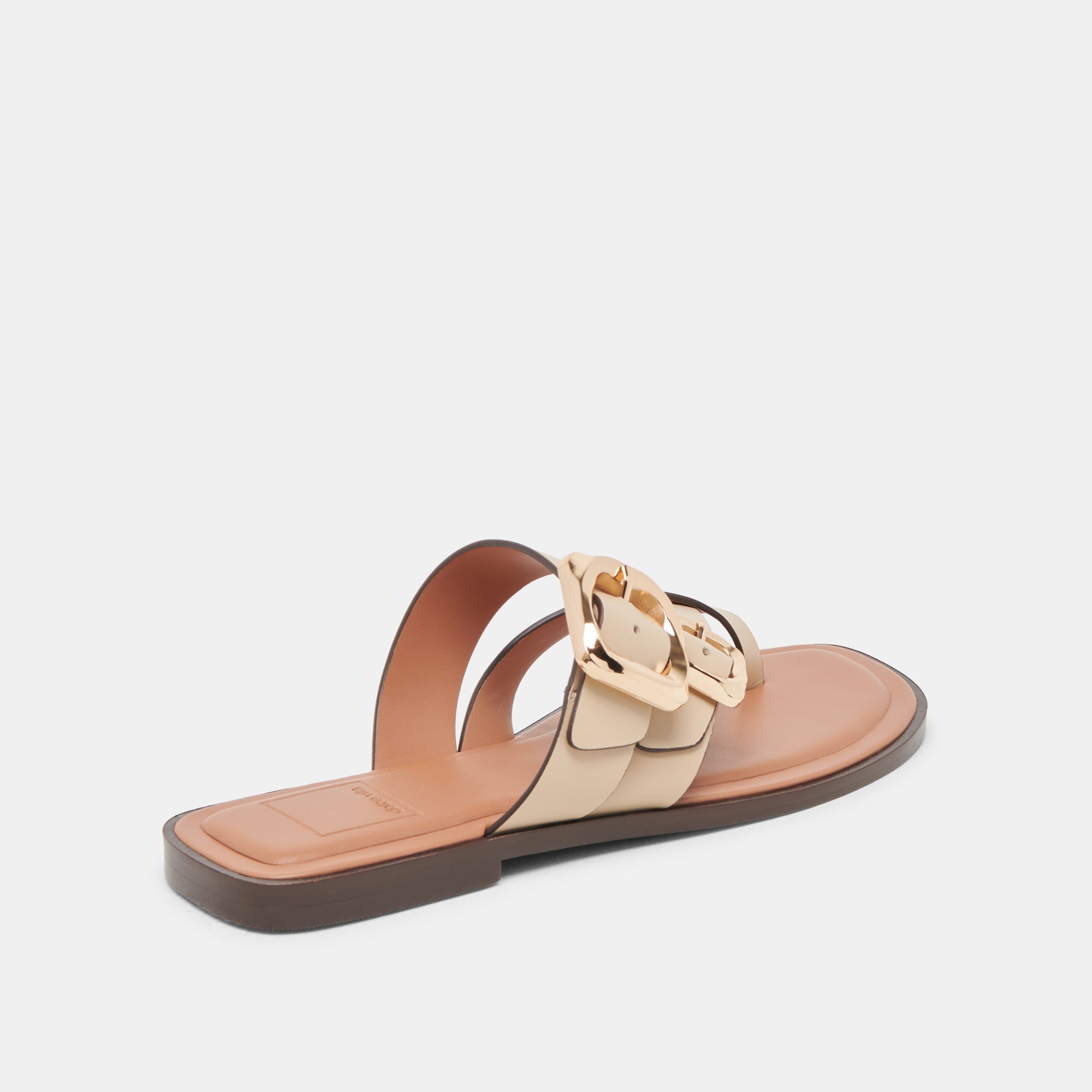 Shore Sandals for Women - Ivory Leather Beach Sandals with Comfortable Arch Support | Perfect for Summer, Vacation, and Casual Outings