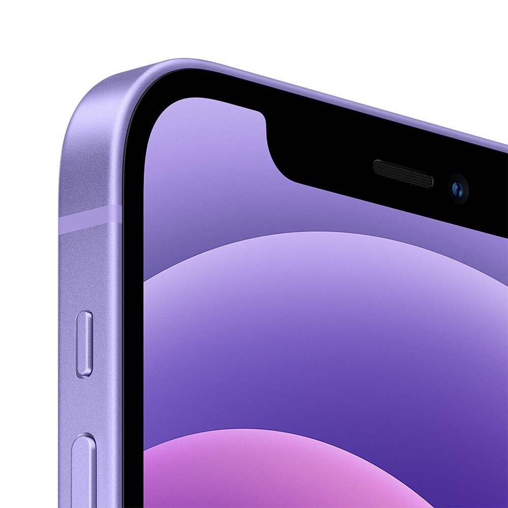 Apple iPhone 12 64GB Purple - Unlocked Smartphone for Travel, Work & Entertainment | Fast 5G, A14 Bionic Chip, Dual Camera System