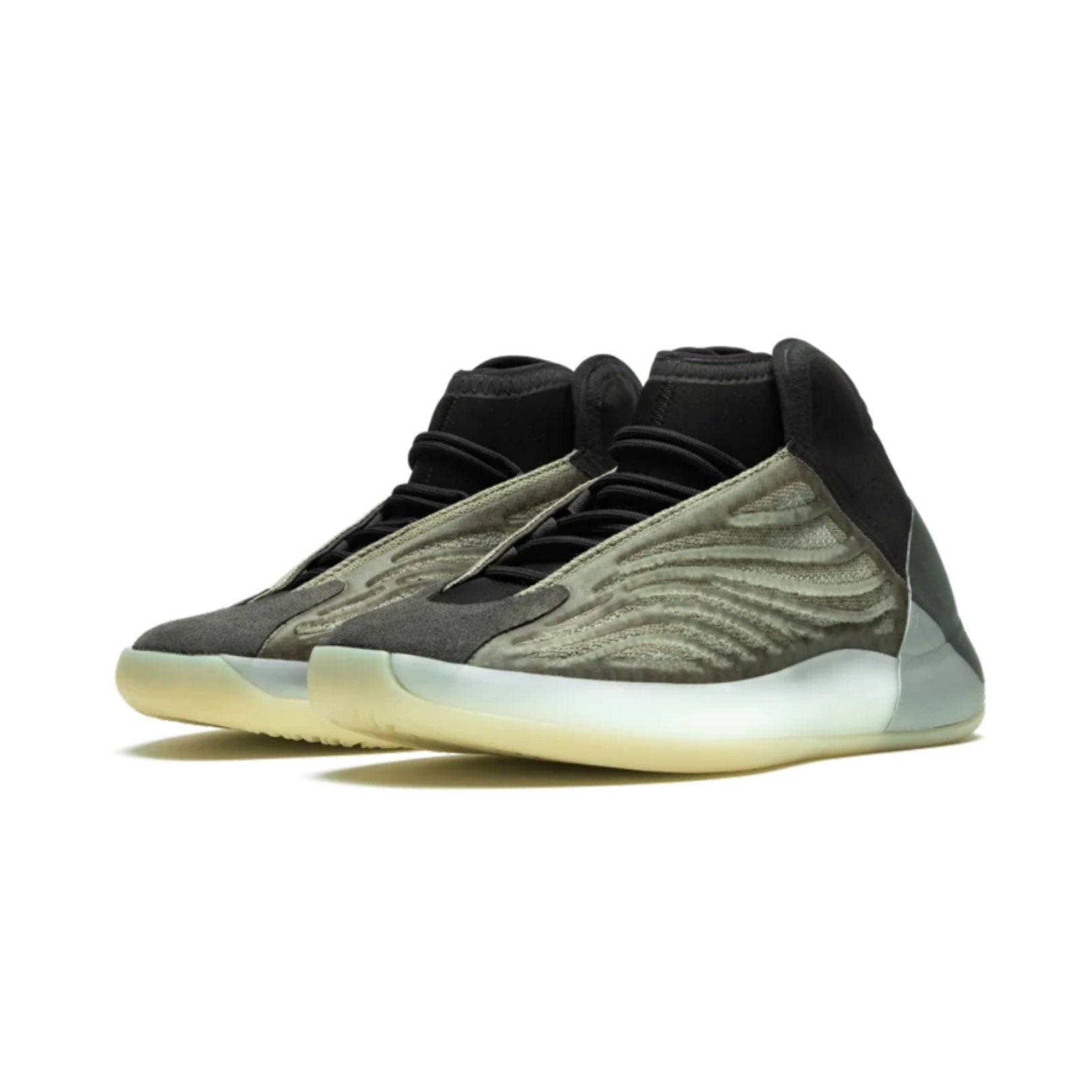 Adidas Yeezy QNTM Barium Basketball Shoes - Men's High-Top Sneakers for Streetwear & Performance - Perfect for Gym, Running, and Casual Wear