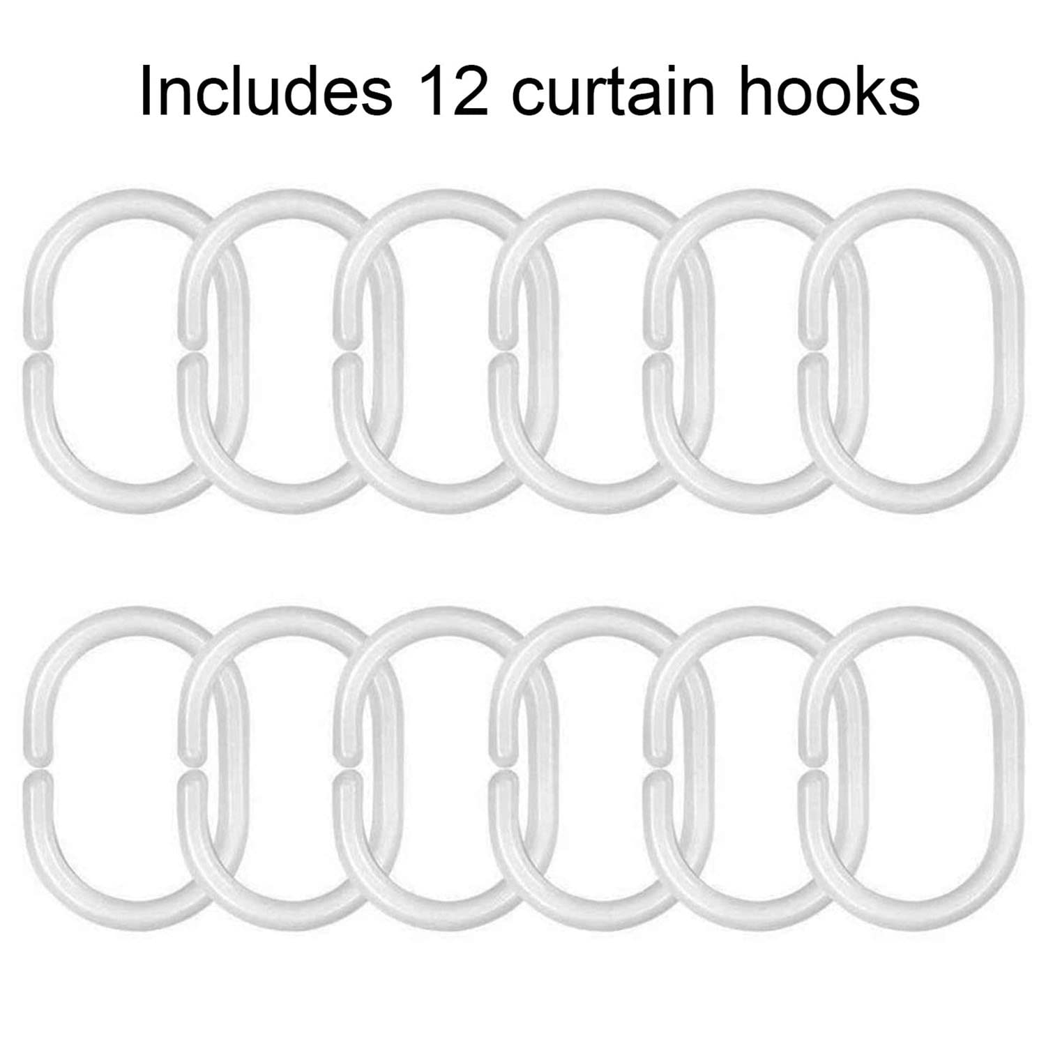 Funny Easter Shower Curtain Set - Waterproof 72x72 Inch Bathroom Decor with Hooks | Holiday Home Decoration for Spring & Easter Celebrations