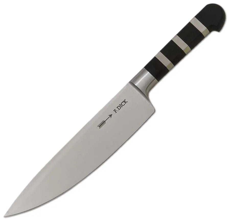 F. Dick Professional Chef's Knife - 8-Inch High Carbon Stainless Steel Kitchen Knife for Cooking, Slicing, Dicing - Perfect for Home Chefs & Professional Kitchens
