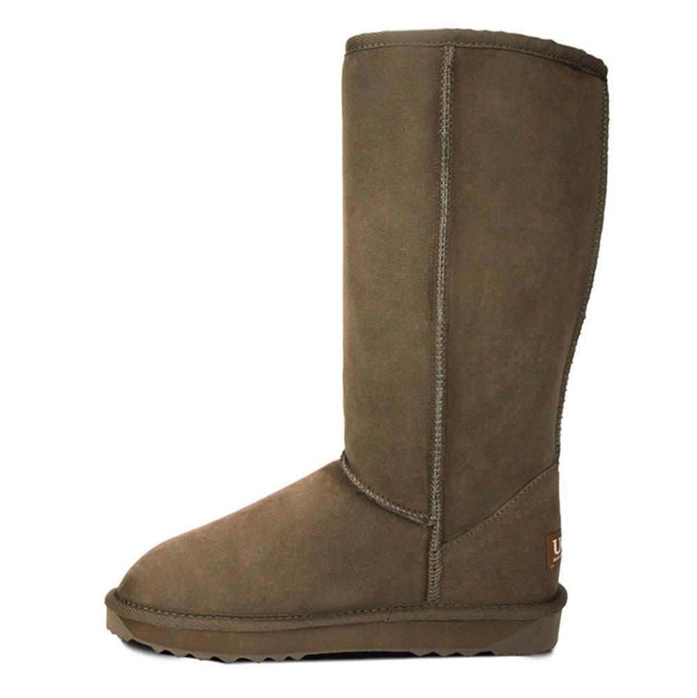 Premium UGG Classic Tall Women's Winter Boots - Warm & Cozy Sheepskin Boots for Cold Weather, Snow, and Casual Outfits