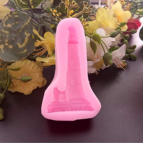 DIY Resin Silicone Mold for Marine Lighthouse - Fondant Cake & Chocolate Decoration Tool - Handmade Soap & Craft Mold for Baking, DIY Projects & Resin Art (Perfect for Wedding Cakes, Cupcake Toppers & Home Decor)
