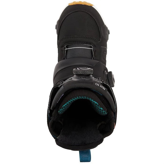 Burton Women's Felix Step On Snowboard Boots 2025 - Waterproof, Comfortable & Lightweight for All-Mountain Riding & Freestyle Snowboarding