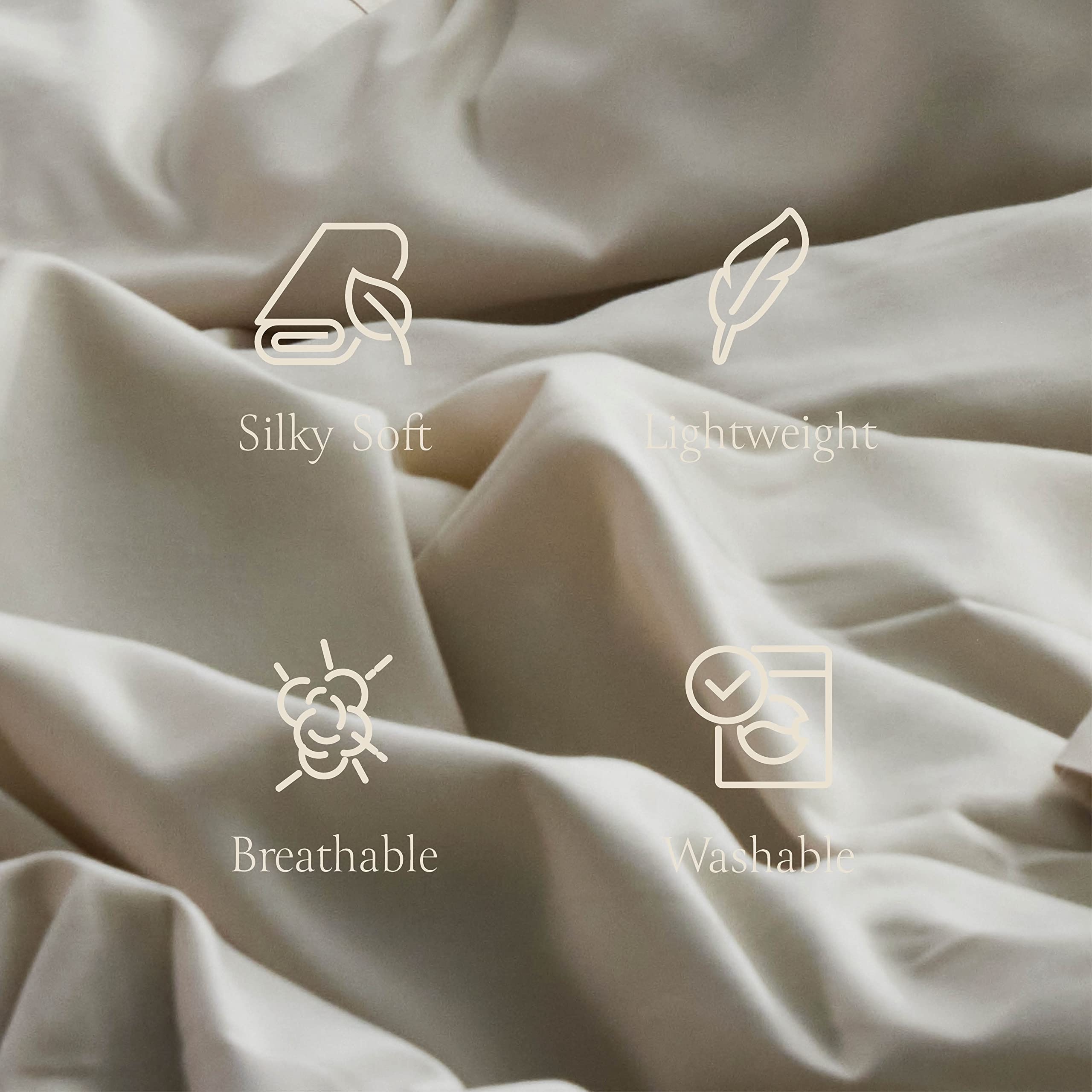 Luxury 6-Piece California King Sheet Set - Silky Soft Breathable Bedding with Deep Pocket & Elastic for Secure Fit | Wrinkle-Free Hotel Quality Sheets & Pillowcases | Perfect for Master Bedroom, Guest Room & Vacation Homes