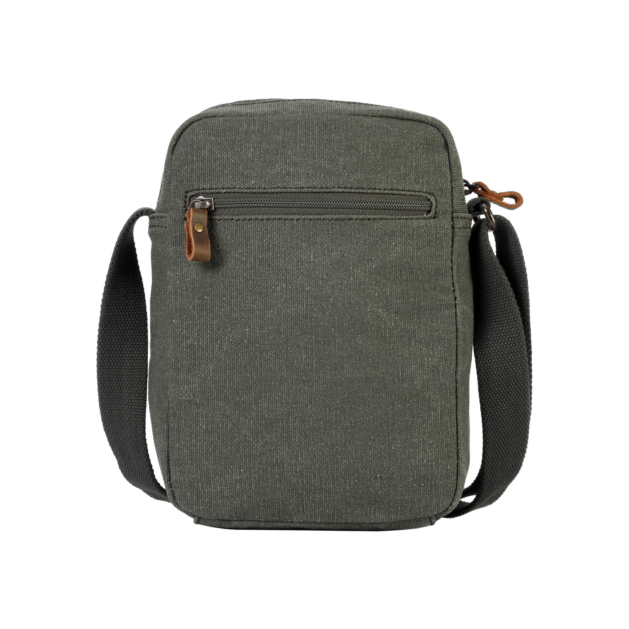 TRP0370 Troop London Classic Canvas Crossbody Bag for Men & Women - Stylish & Durable Everyday Shoulder Bag for Work, Travel & Casual Outings