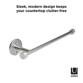 Stainless Steel Wall Mounted Paper Towel Holder - Rustproof Kitchen & Bathroom Organizer for Easy Access | Perfect for Home, Office, Restaurant Use