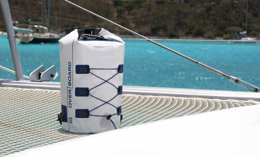 OverBoard Waterproof Boat Master Dry Tube 40L - Waterproof Storage Bag for Boating, Kayaking, Fishing & Beach Gear - Keep Belongings Dry on Water Adventures