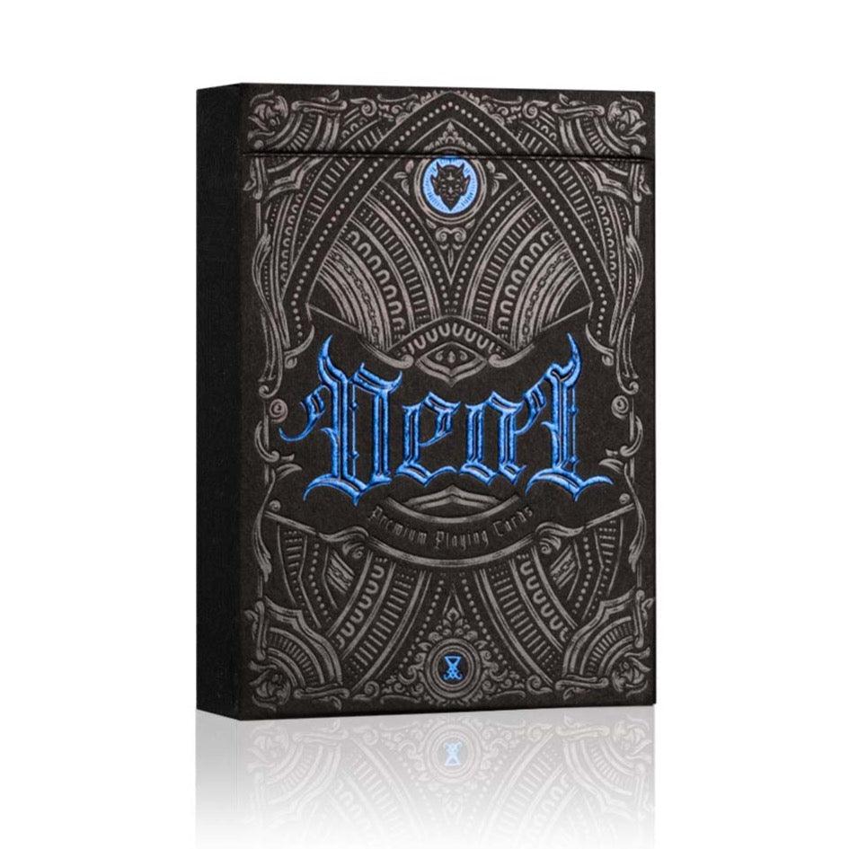 Deal with the Devil Cobalt Blue - Premium Handmade Ceramic Mug for Coffee & Tea Lovers - Perfect for Home, Office, and Gift Giving