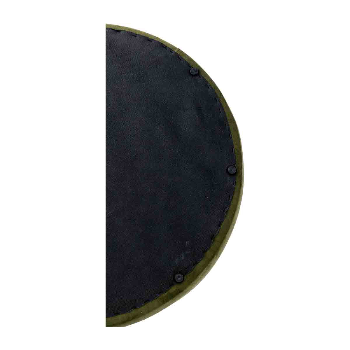 Juliette Velvet Ottoman 70cm - Luxurious Round Footstool for Living Room, Bedroom & Home Decor - Perfect for Extra Seating & Stylish Storage