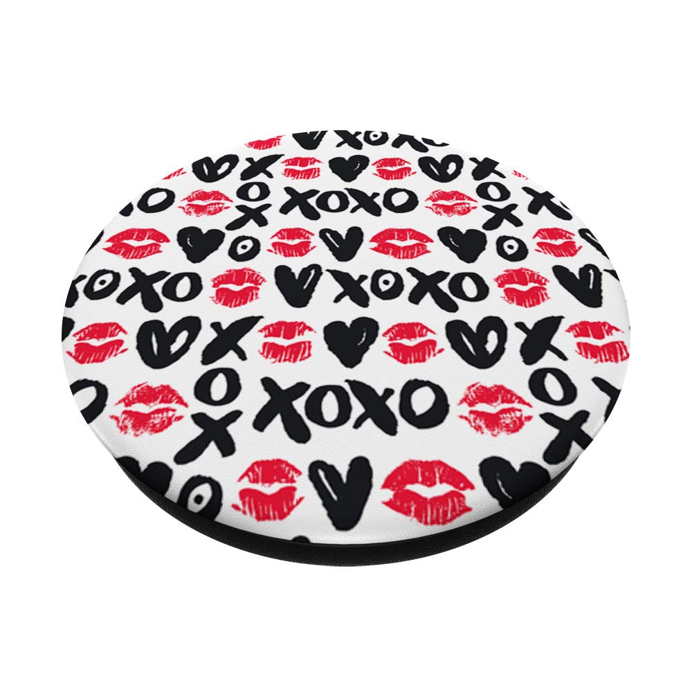 XOXO Red Lipstick - Long Lasting Matte Lipstick with Heart-Shaped Smooches for Valentine's Day, Date Night & Special Occasions