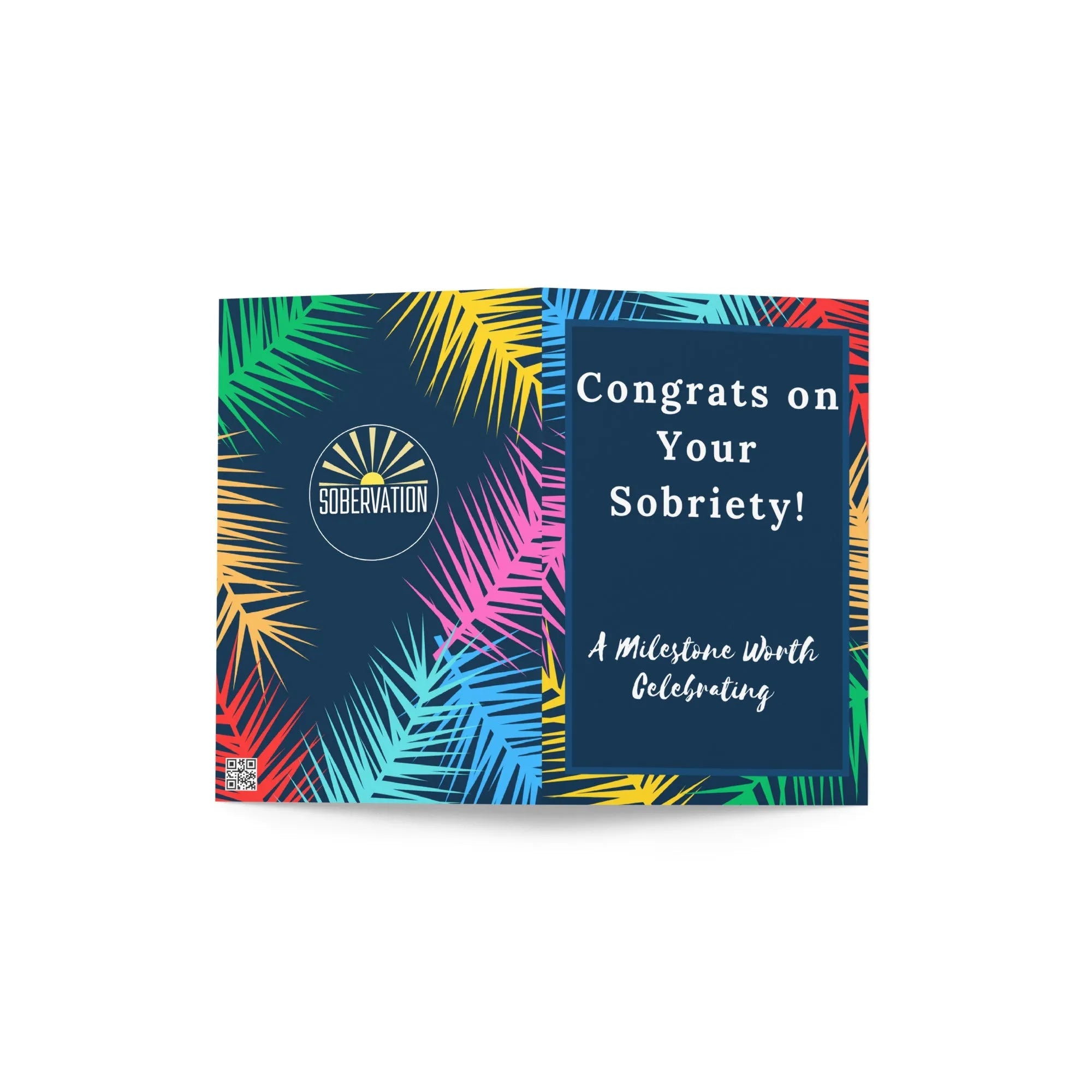 Congratulations Sobriety Card - Inspirational Recovery Greeting Card for AA, NA, or Sobriety Milestones - Perfect for Celebrating 1 Year, 5 Years, or Lifetime Achievements