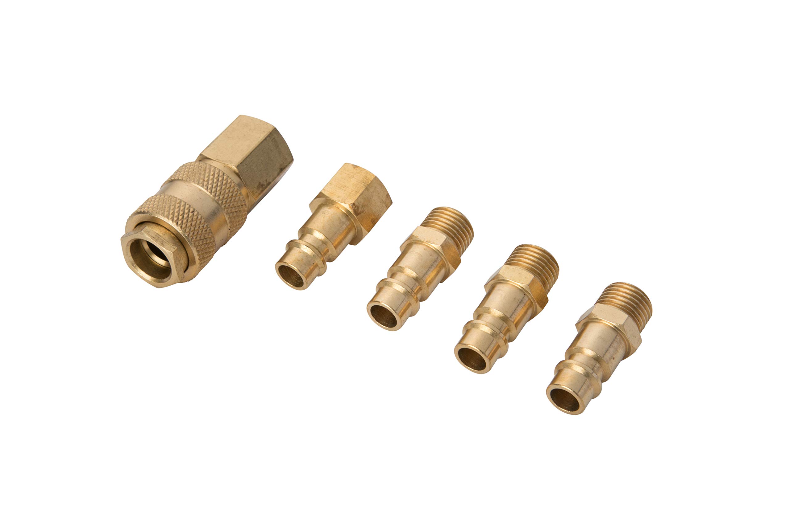 BlueSpot Tools 07953 Brass Air Fittings (BSP) - High-Quality BSP Threaded Air Connectors for Pneumatic Systems | Ideal for Compressors, Air Tools & Industrial Applications