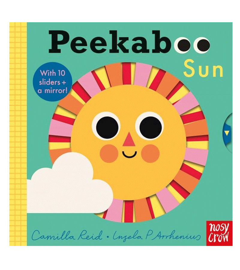 Peekaboo Sun Board Book by Ingela P. Arrhenius - Interactive Baby Book for Early Learning & Sensory Play | Perfect for Nursery, Toddler Storytime & Gift Giving