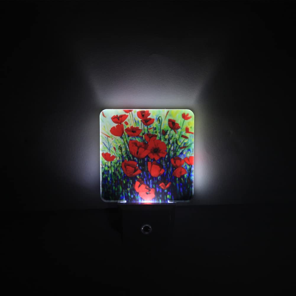 Smart Night Light Plug in Wall - Dimmable LED Nightlight with Auto Dusk to Dawn Sensor for Bedroom, Nursery, Kids Room | Perfect for Nighttime Feedings, Bathroom Trips & Creating Soothing Ambiance