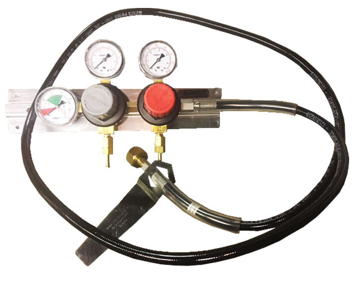 High Low Regulator Kit with 6ft Black Hose & Wrench - Perfect for Gas Grill, Fire Pit, and Outdoor Cooking Accessories