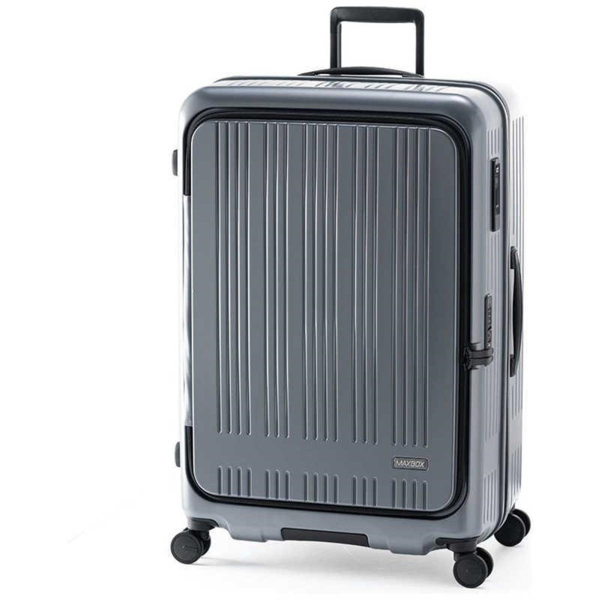 A.L.I MAXBOX 8011 Expandable Luggage with Brake Wheels & Front Cover - Perfect for Air Travel, Business Trips & Family Vacations