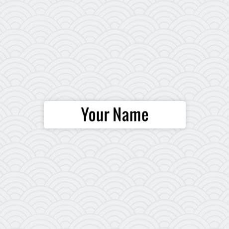 Waterproof Personalized Name Labels - 80 Skinny Peel & Stick Durable Labels for Kids, School Supplies & Organization | Plain Theme for Backpacks, Lunchboxes & Water Bottles
