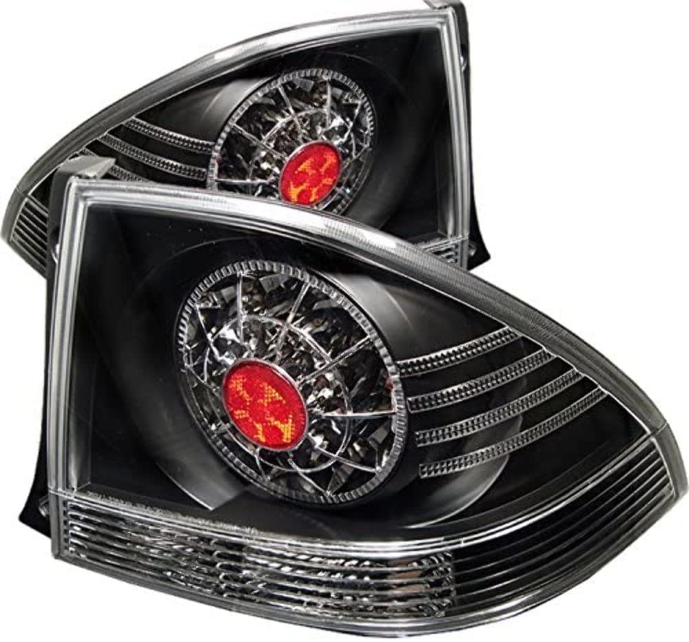 Spyder Auto 5005809 LED Tail Lights Black/Clear - High-Performance Aftermarket Brake Lights for Cars & Trucks