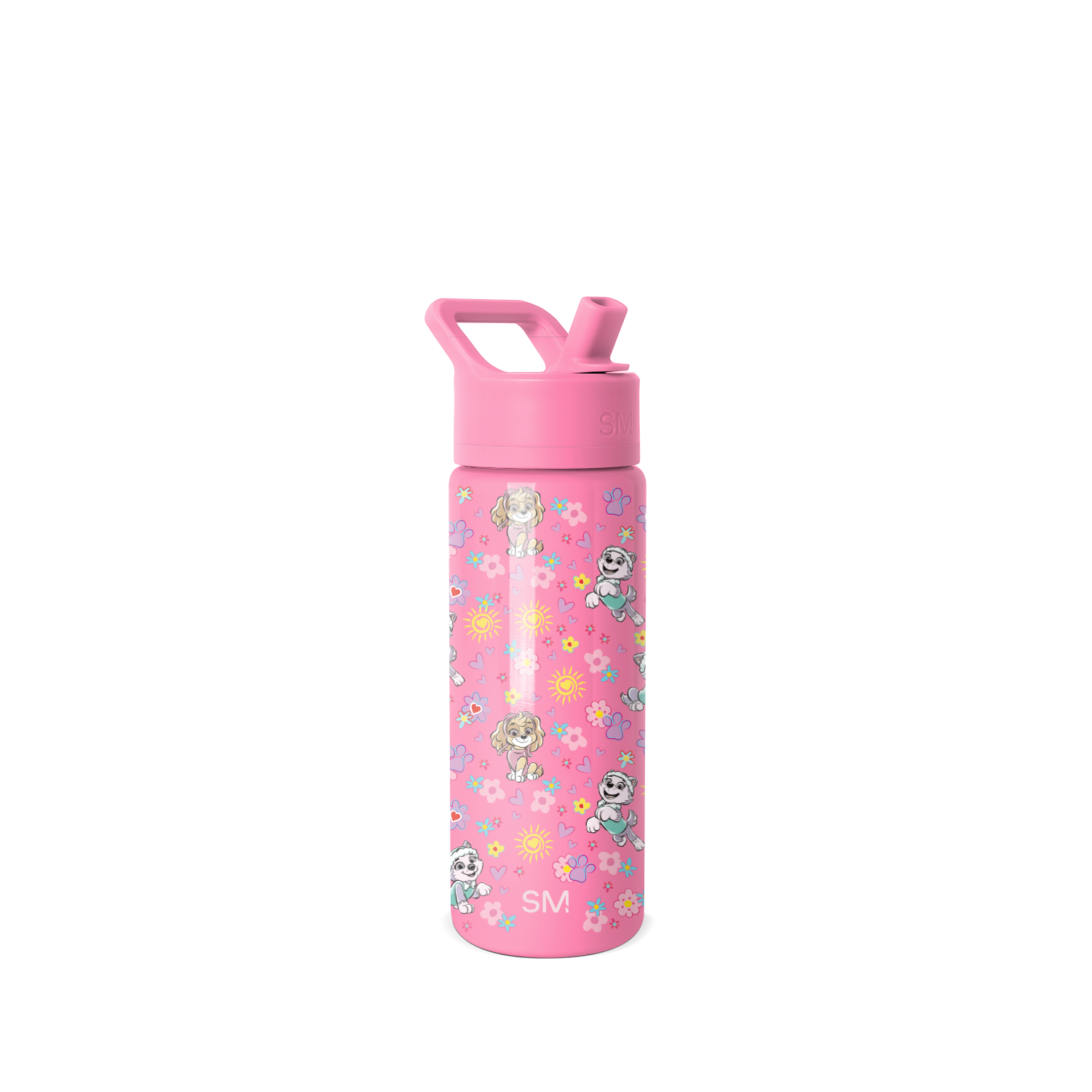 Summit Kids Water Bottle with Straw Lid - BPA Free, Leak Proof, Insulated Stainless Steel Bottle for School, Sports & Outdoor Activities