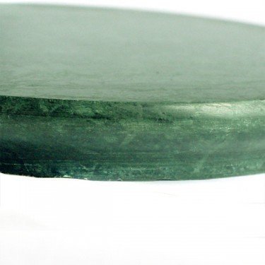 Premium GUNEE Marble Chakla Roti Maker - 12x12 Inch Green Marble Rolling Pin Board with Ring Base - Perfect for Indian Chapati, Roti, Pizza Dough & Pastry Making - Durable Kitchen Baking Tool
