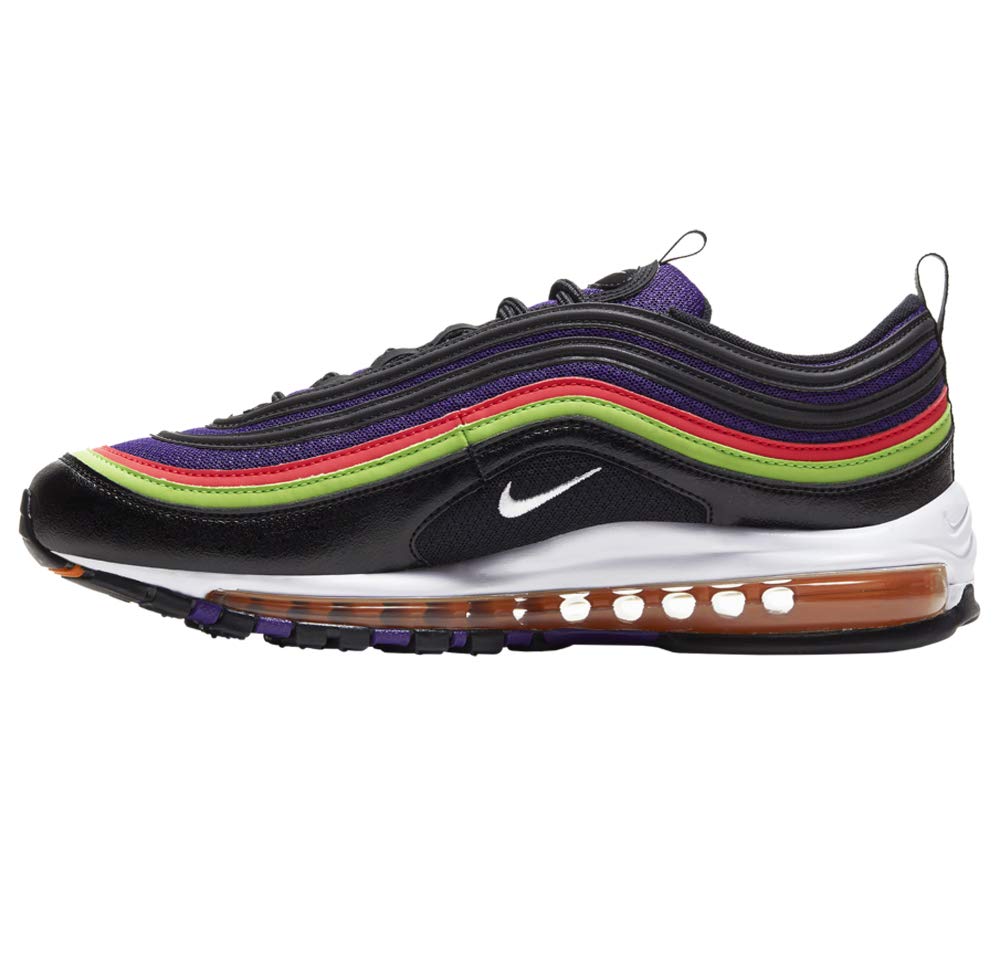 Nike Air Max 97 Men's Running Shoes - Black/White (CU4890-001) Size 7.5 | Comfortable Athletic Sneakers for Jogging, Gym Workouts & Casual Wear
